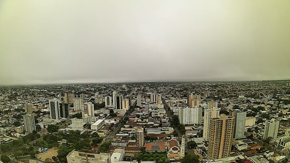 Campo Grande nesta manhã de quarta-feira