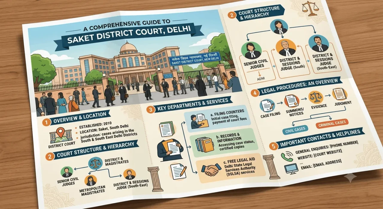 A Comprehensive Guide to Saket District Court, Delhi
