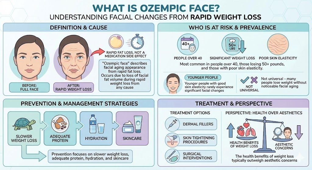 Ozempic Face Chart