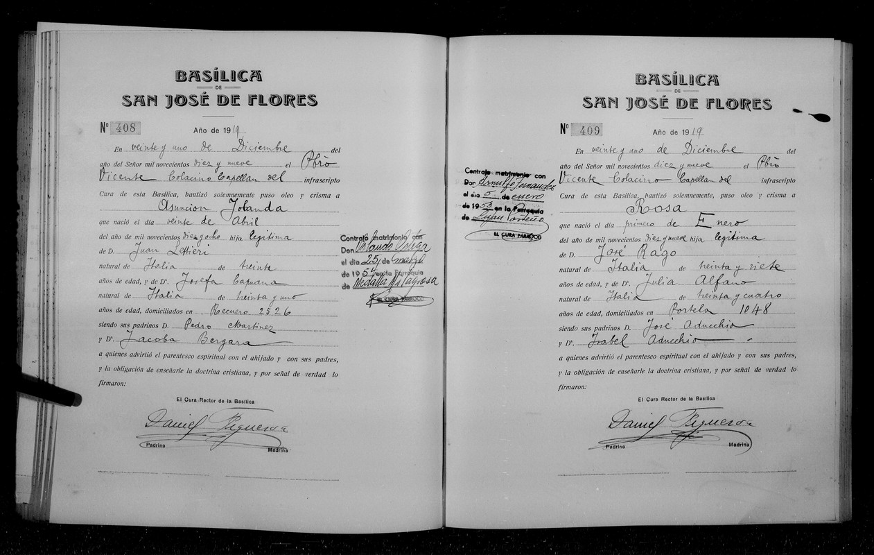 Nacimiento de Yolanda Lettieri (1)