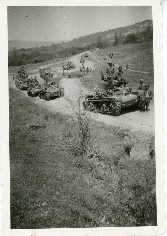 Rumänien Rumänischer Panzerverband Praga 38 T Pa