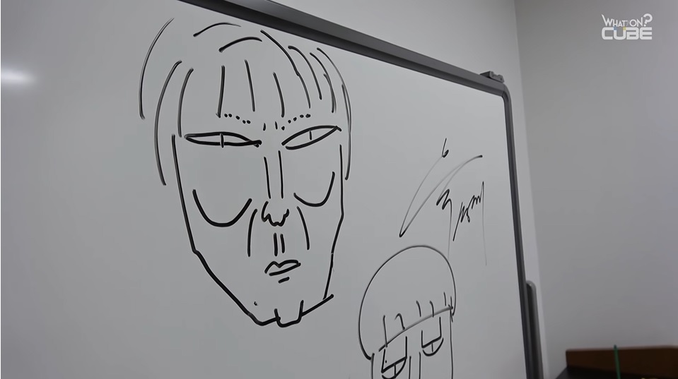 Sungjae draws his hyungs