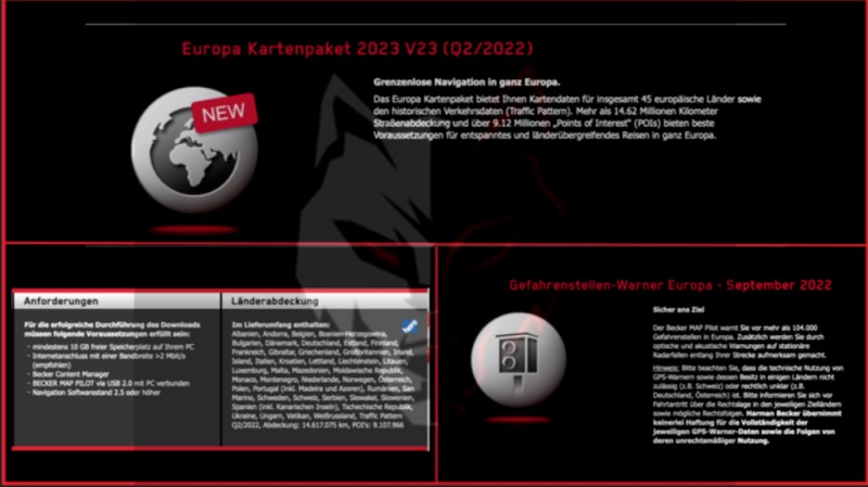MERCEDES Becker Map Pilot Europe 2023 v23 - MHH AUTO - Page 2