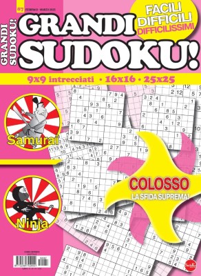 Grandi Sudoku - Febbraio-Marzo 2025