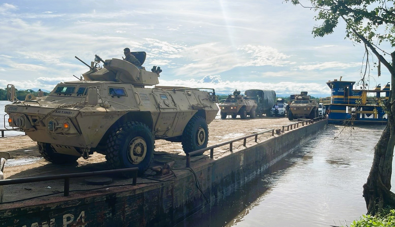 Colombia aumenta el despliegue de sus blindados M1117