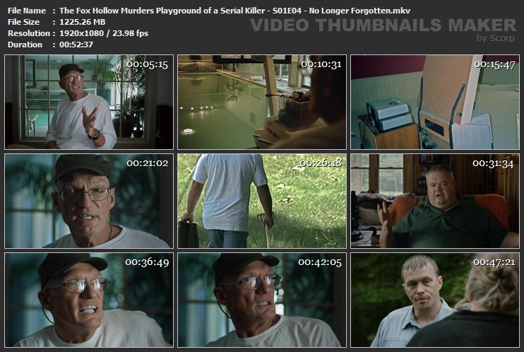 The Fox Hollow Murders Playground of a Serial Killer - S01E04 - No Longer Forgotten.mkv
