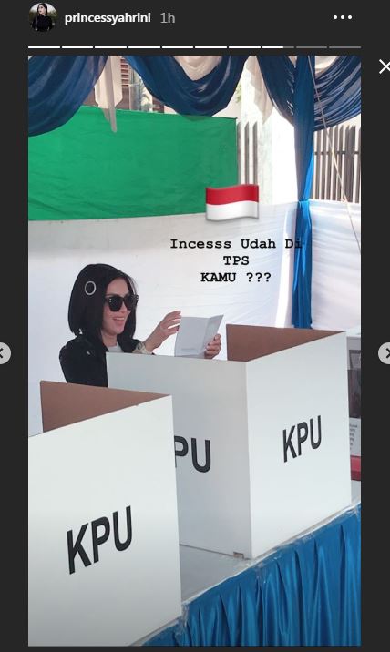 Instagram/princessyahrini