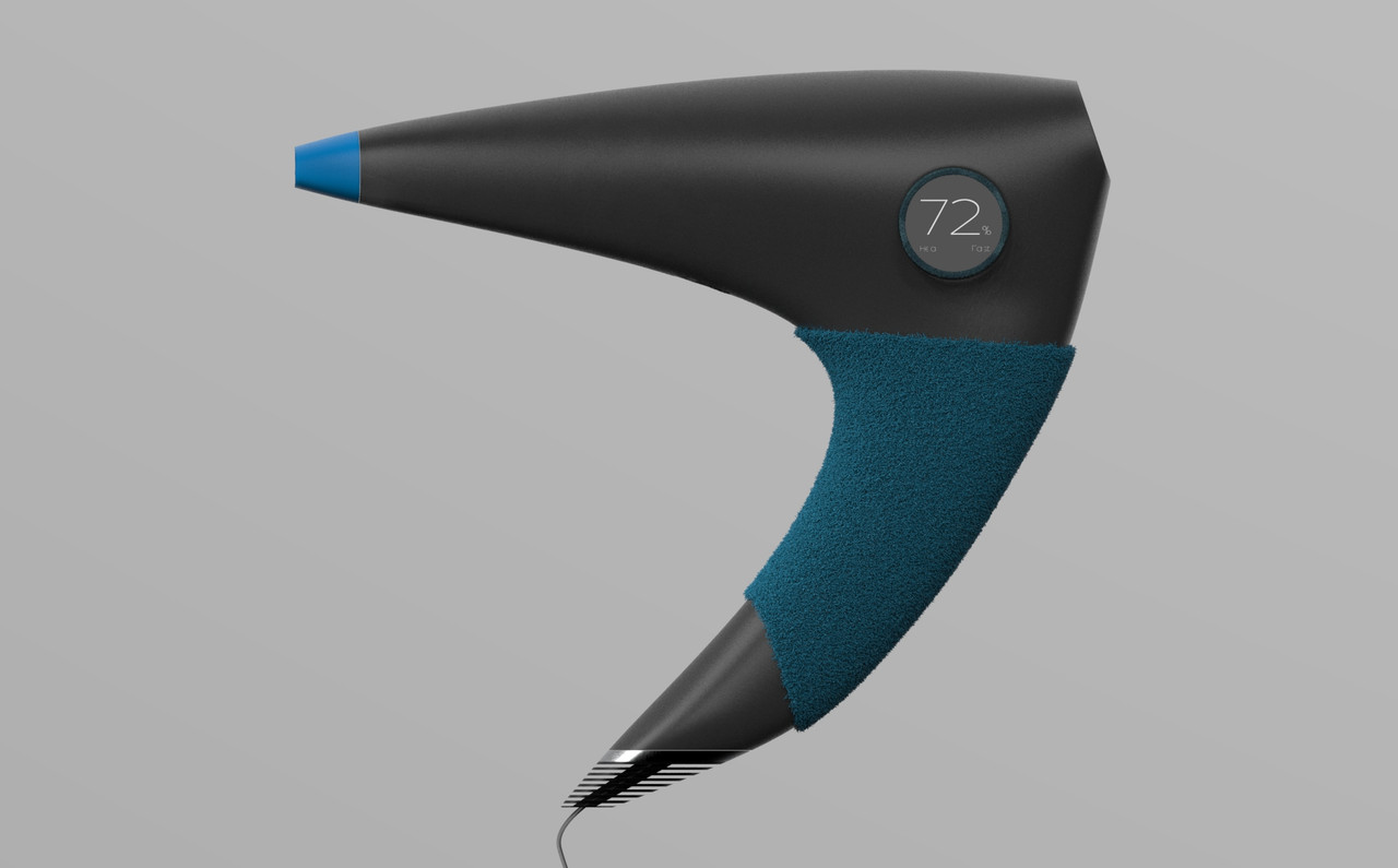Hair Dryer Concept — Product Design by RenForm Stockholm Design Studio, image 1