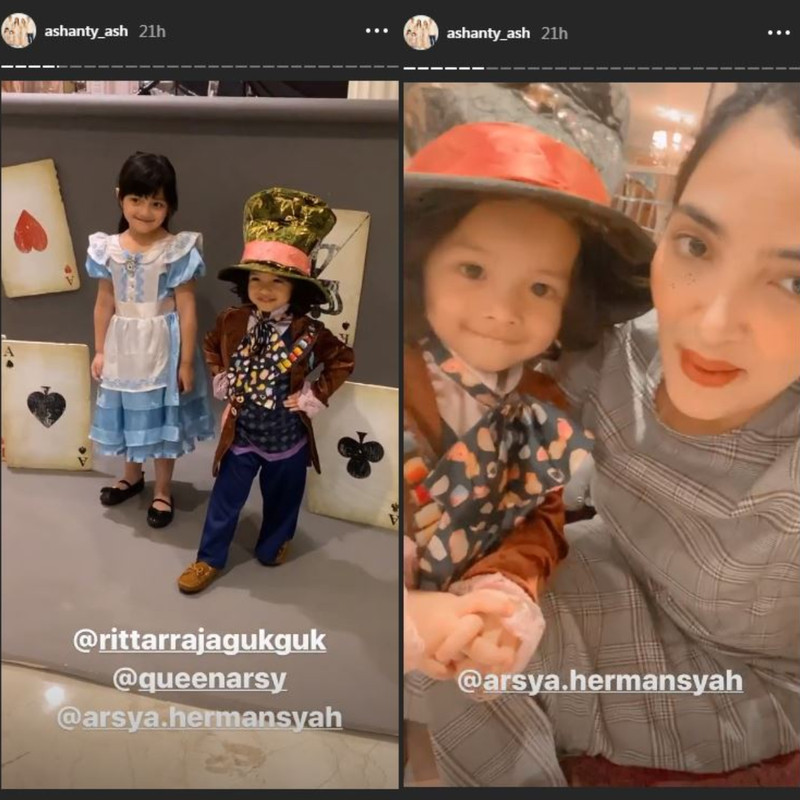 Ashanty temani anaknya photoshoot