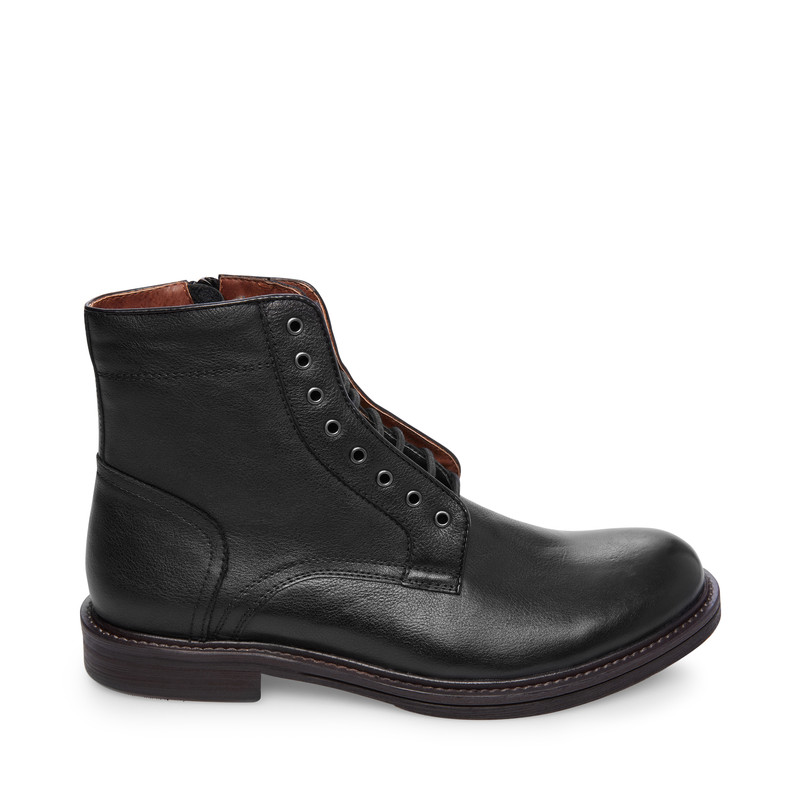 STEVEMADDEN BOOTIES CATAPULT BLACK SIDE