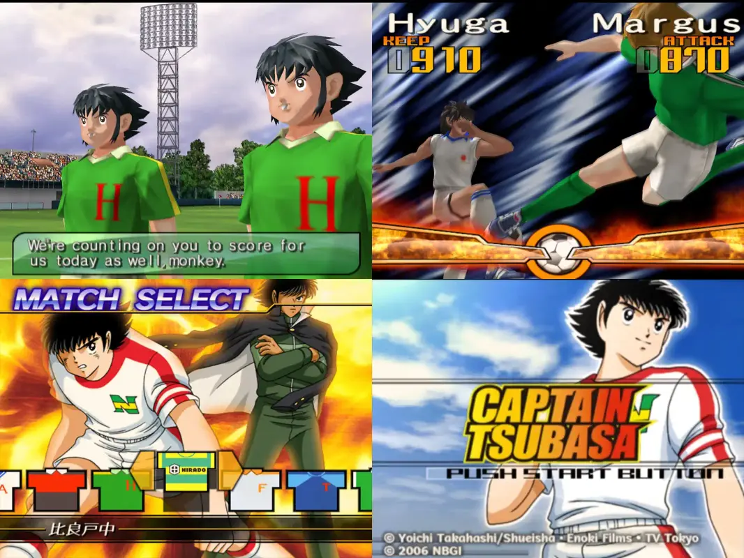 cover PS2 Captain Tsubasa 2006