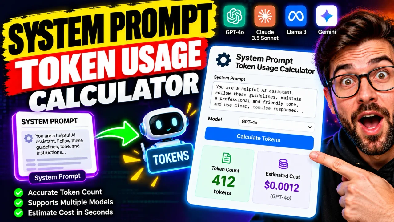 System Prompt Token Usage Calculator