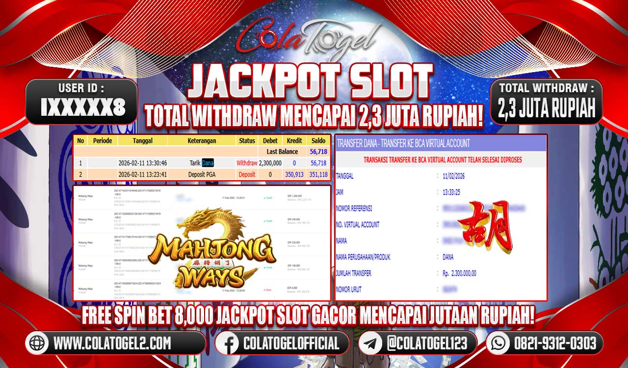 JACKPOT SLOT GACOR!!