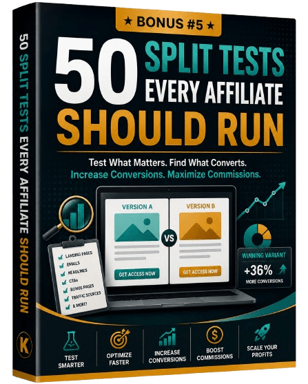 50 Split Tests Every Affiliate Should Run eCover