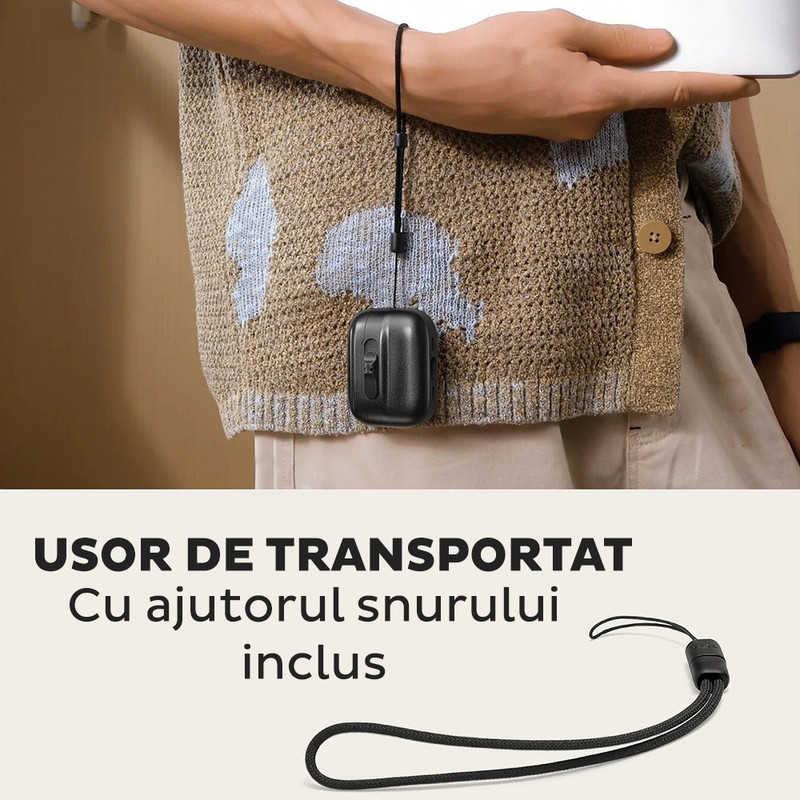 Husa pentru AirPods Pro 3 ESR, Pulse Magnetic FlickLock, TPU Premium, Compatibila MagSafe, Incarcare Wireless, Protectie Hibrida, Buton inchidere, Alb imgi 380 2737051