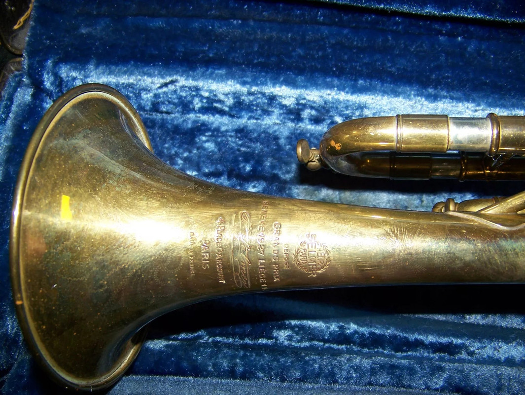 Selmer Paris 1947 19B trumpet sn 5470 (11)