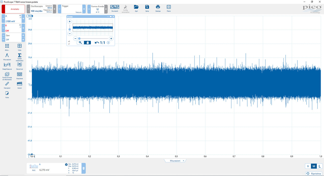 immagine-ripple-con-alimentatore-lineare