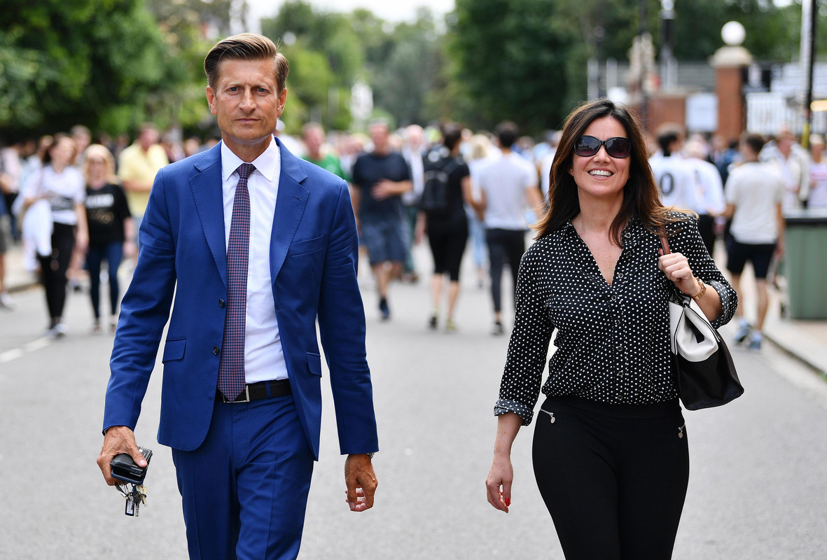 Steve Parish with Susanna Reid