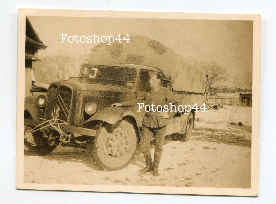 Foto Russland , französischer beute LKW Citroën