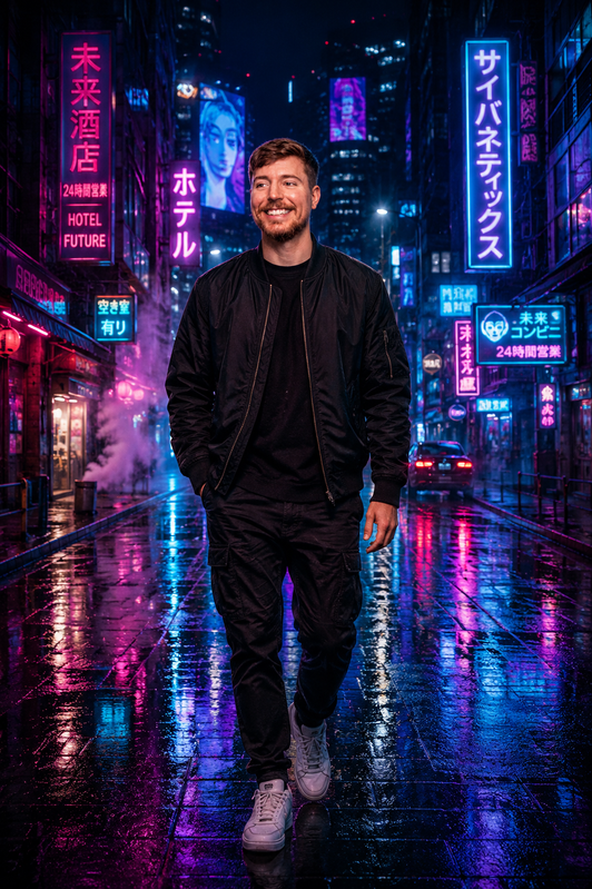 Result of: Neon Rain: Cyberpunk Wanderer