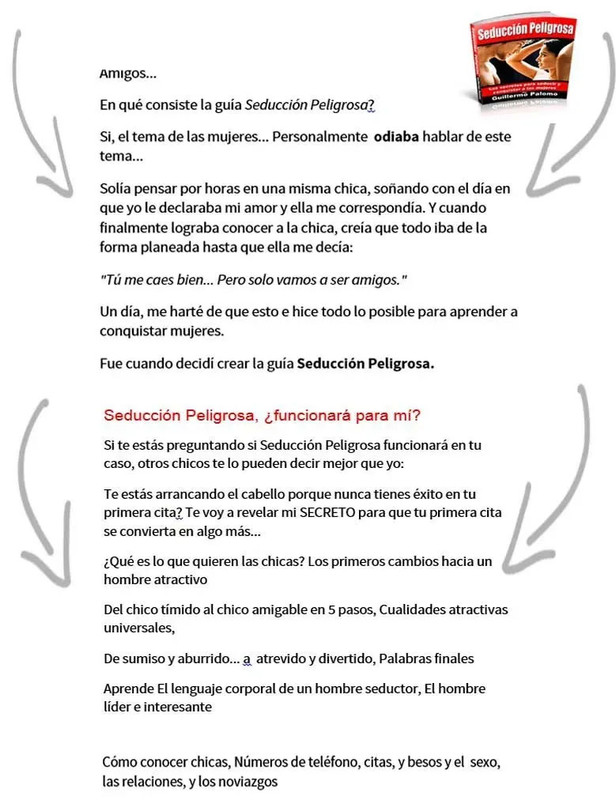 Guia Seduccion Peligrosa Libro Pdf mujeres 