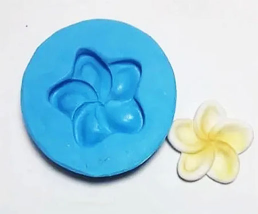 Moldes Silicona Flor de Jazmín para Fondant y Artesanías pasta