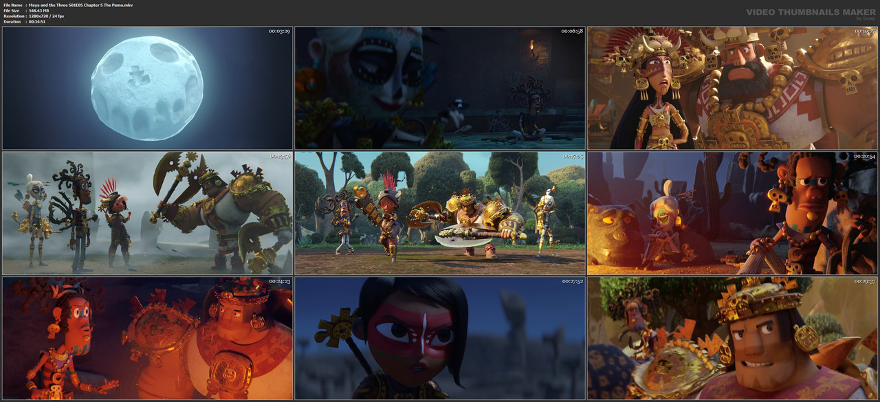 Maya and the Three S01E05 Chapter 5 The Puma.mkv