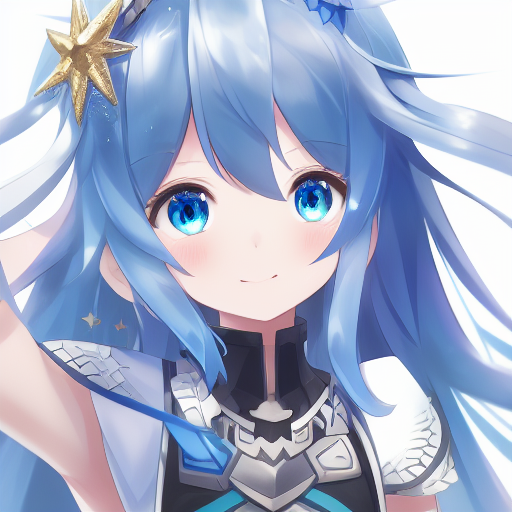 00471-162498938-DATE_ A_LIVE, detailed ((armor)) [white_dress] and blue gloves, arm up, 9yo little g