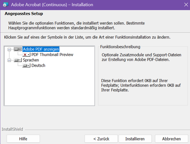 Adobe Reader Setup