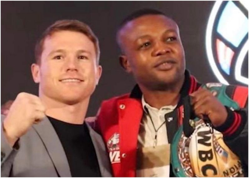 Канело Алварес и Илунга Макабу лице в лице