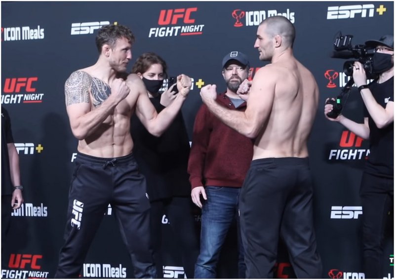 Кантар преди UFC Fight Night: Хермансон-Стрикланд