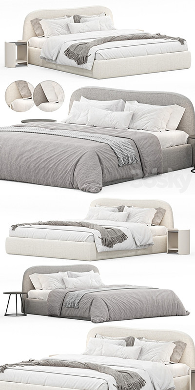 Aurore bed by Bodema