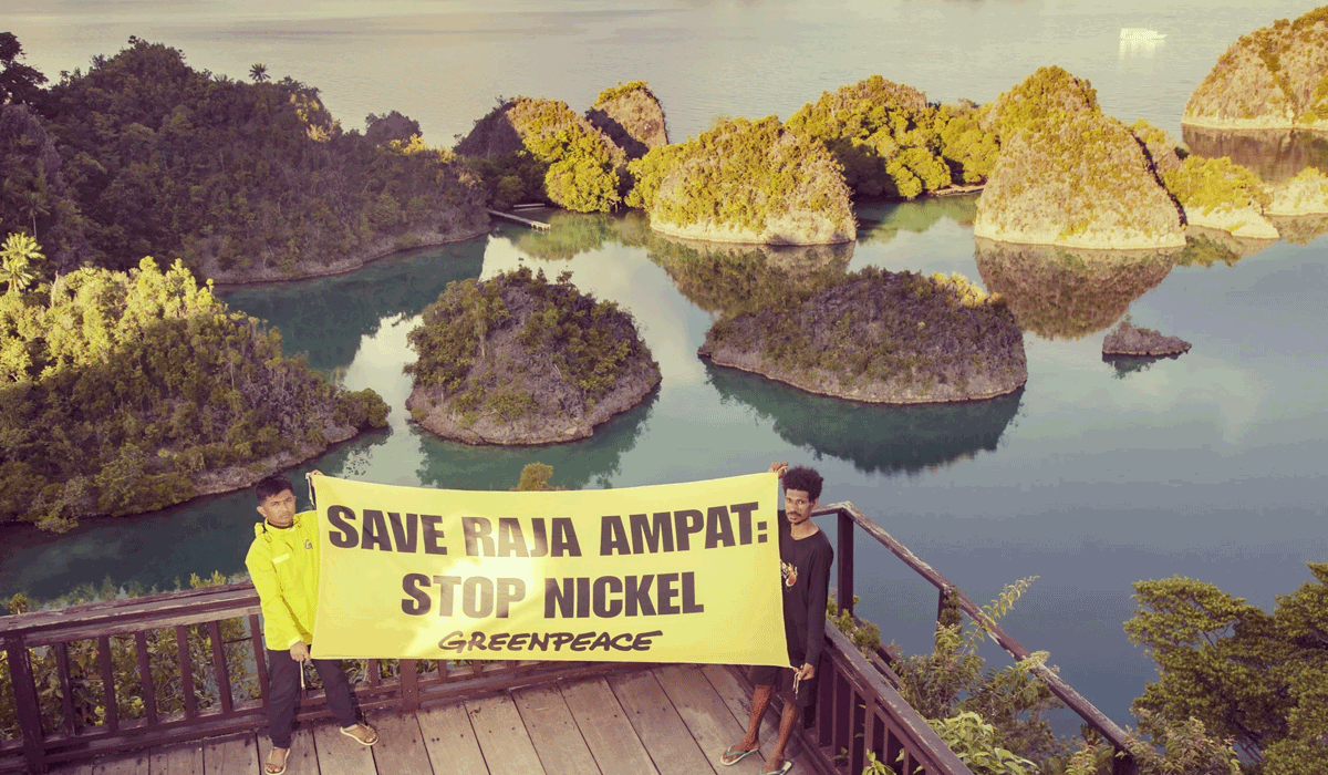 Tata Kelola Tambang Raja Ampat Buruk, Greenpeace Datangi KPK