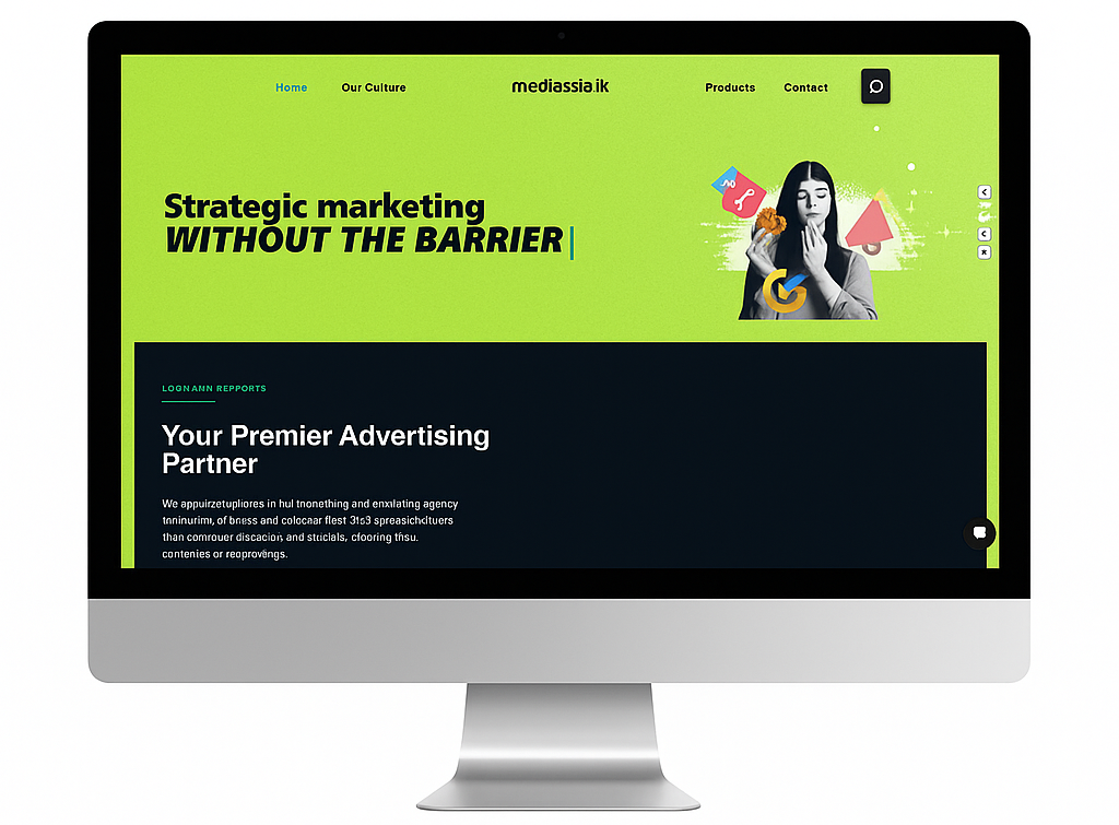 Advertising Agency Website