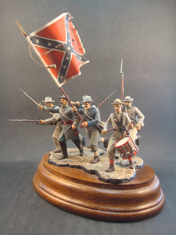 Infantería Confederada, Guerra Civil Americana (4)