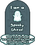 what kind of ghost are you? im a spooky ghost