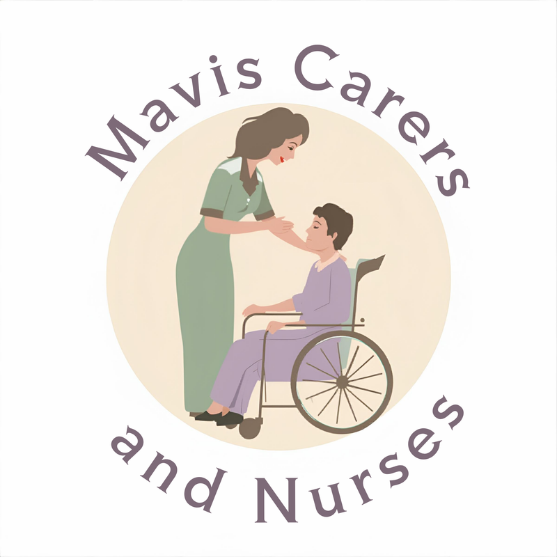 Mavis Cares and Nurses Logo