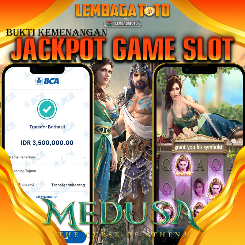BUKTI JACKPOT 04 OCTOBER LEMBAGATOTO MEDUSA  Rp.3.500.000,- LUNAS