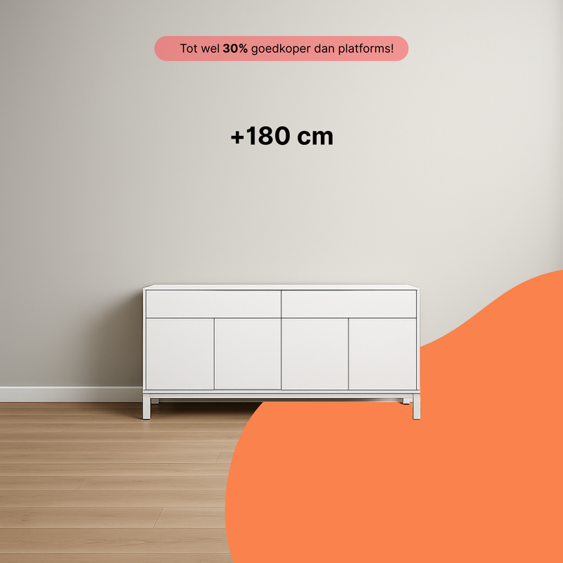 IKEA PAX kast — 2 elementen, inclusief kastinzetten en deuren, professioneel gemonteerd