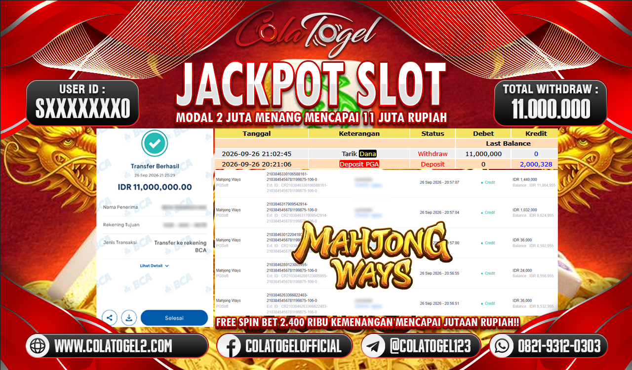 JACKPOT SLOT GACORR !!!
