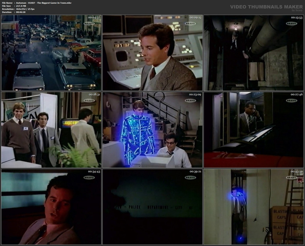 Automan - 01X07 - The Biggest Game In Town.mkv