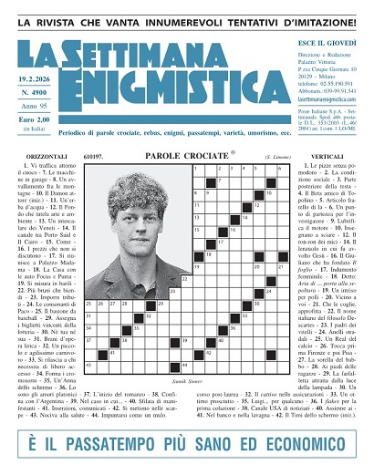 La Settimana Enigmistica N. 4900 (19 Febbraio 2026)