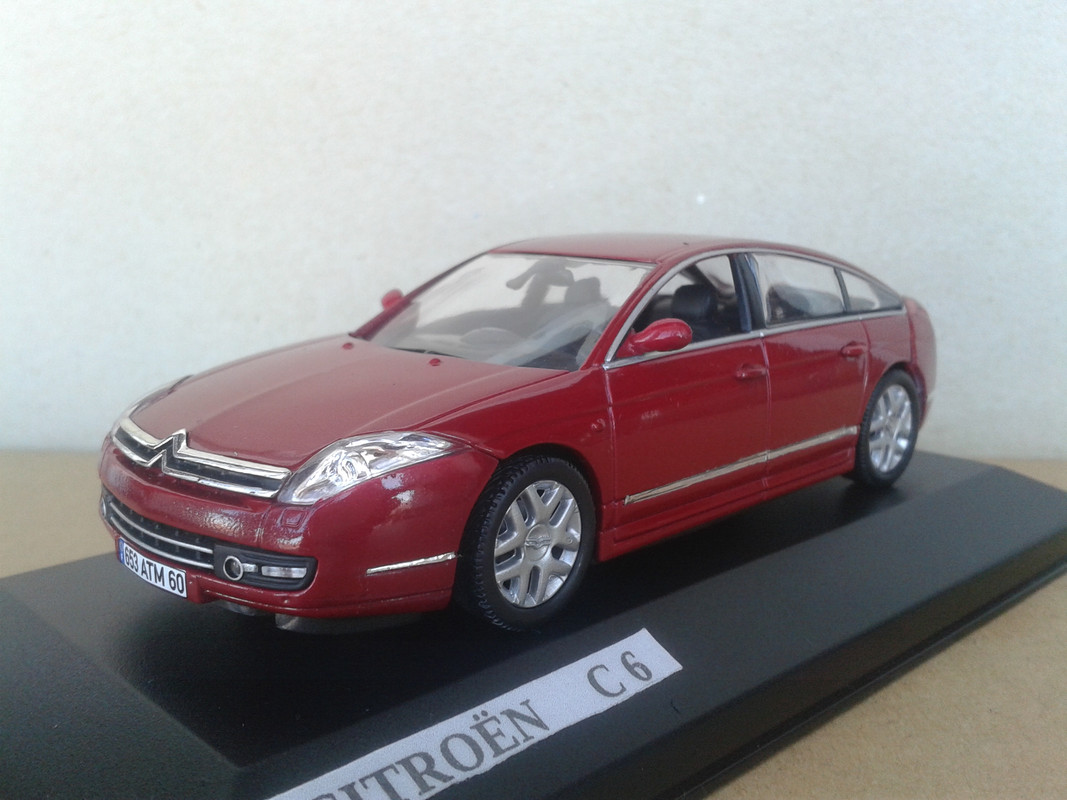 2006 Citroën C6 2.7 HDi V6 Exclusive (Norev Alfil Models - nº131 Voitures Françaises de Collection) 