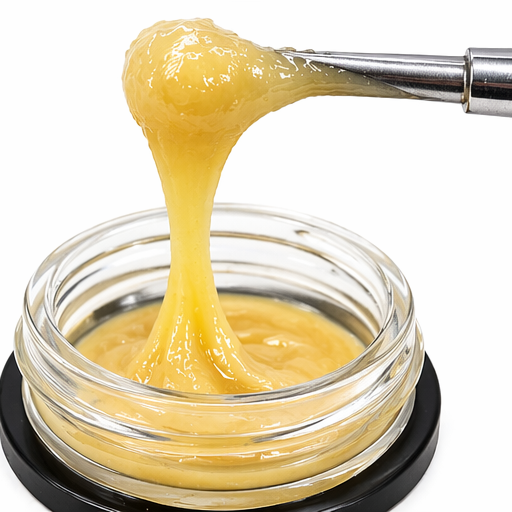 Buy Soiku Bano cold cure live rosin 3.5g jar at BayFarmz. Premium solventless rosin from fresh-frozen flower and ice water hash. Terpy strains like Blockberry, RS11, Dunk Envy. Creamy texture for dabbing. Nationwide delivery.