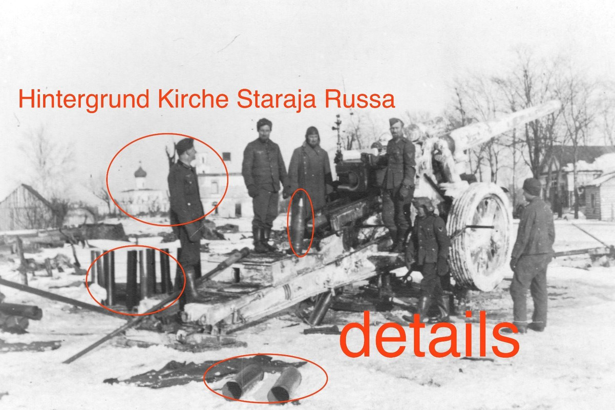 ARTILLERIE-ABTEILUNG 511 21 cm Mörser 18 STARAJA RUSSA 1942