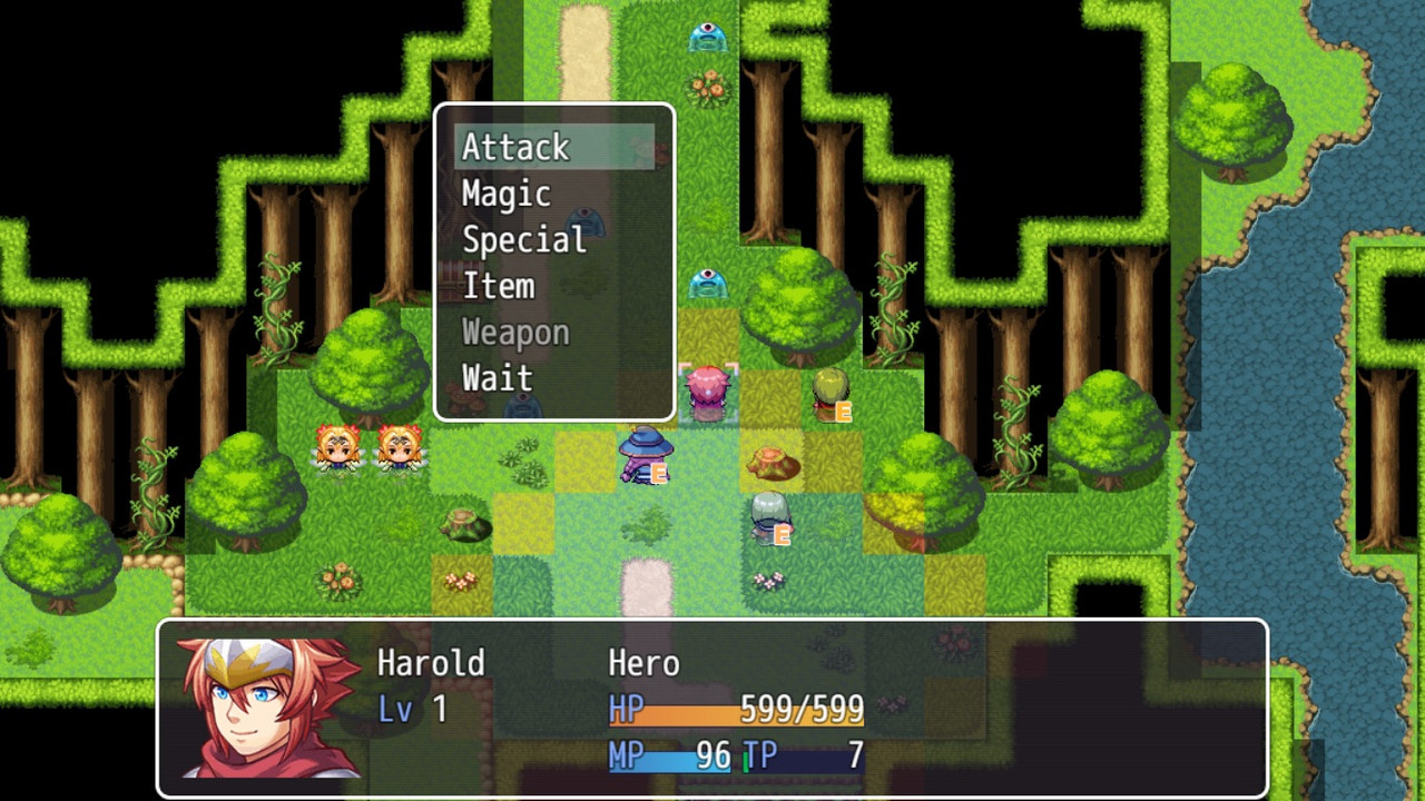 Turn-based tactical RPG that you can play at work