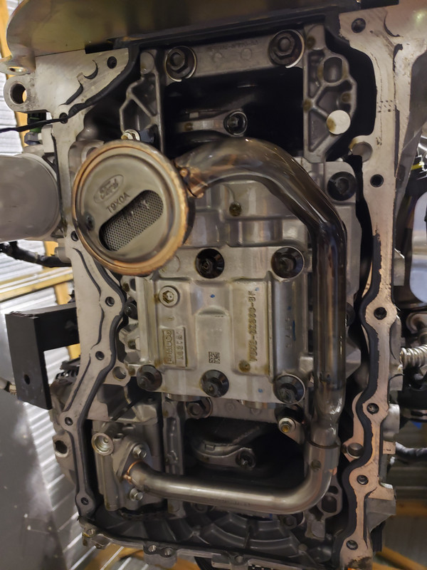 Balance shaft delete and oil pan modification. Ford Mustang Ecoboost