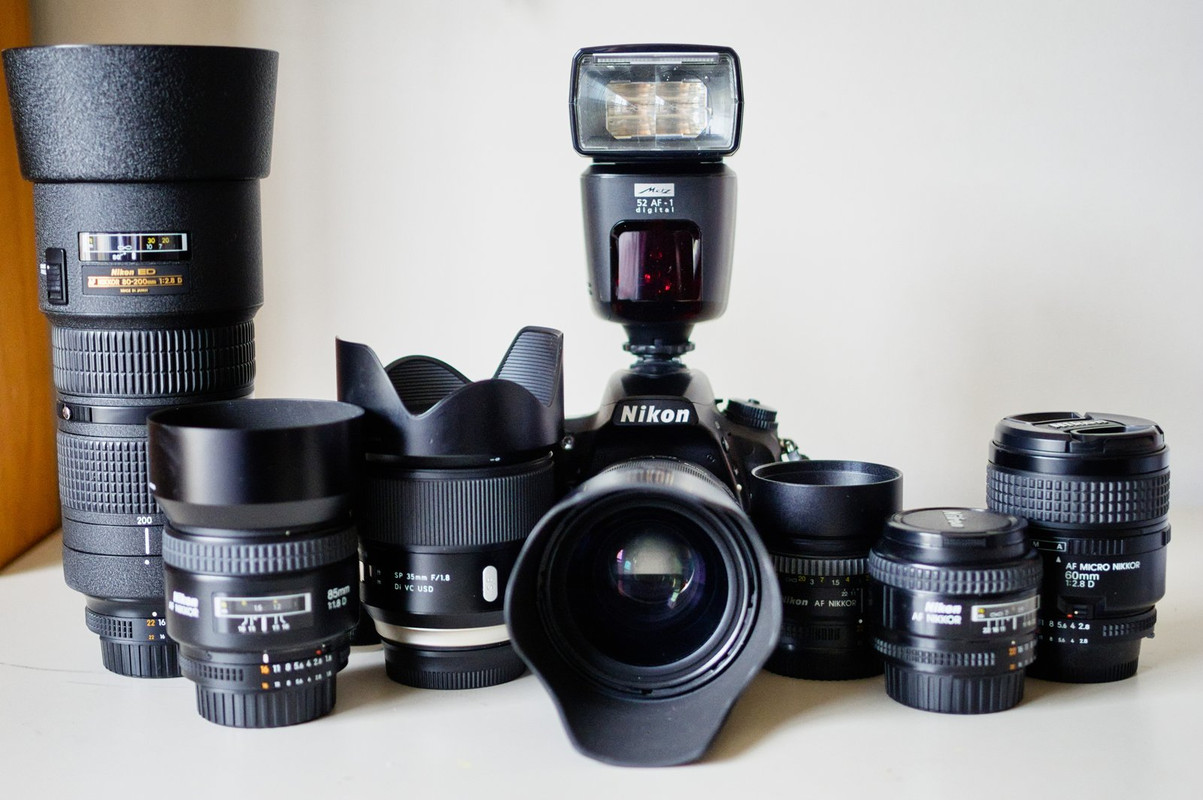 Nikon gear front