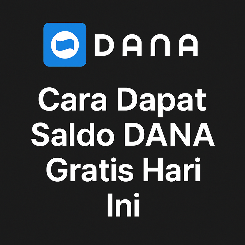 Ilustrasi: Pengguna DANA menerima saldo gratis di aplikasi. (Sumber: Meta AI)