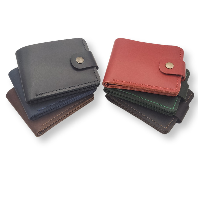 Кожаный кошелёк с гравировкой